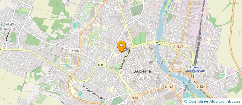 localisation de l'entreprise MONSIEUR DIDIER DUMORA à AUXERRE