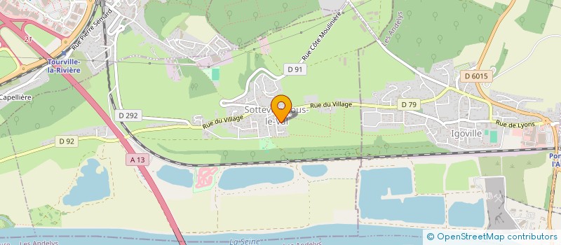 localisation de l'entreprise MONSIEUR DIDIER DUMORTIER  SOTTEVILLE-SOUS-LE-VAL