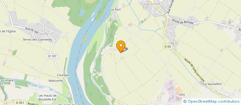 localisation de l'entreprise MONSIEUR DIDIER DUNEAU à SAINT-BENOIT-SUR-LOIRE