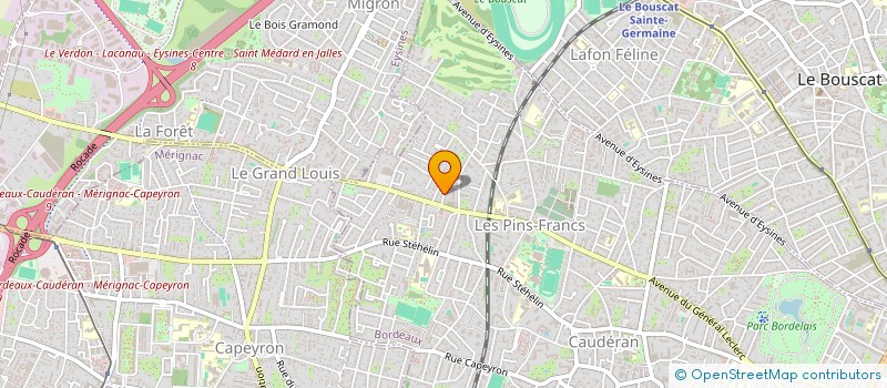 localisation de l'entreprise MONSIEUR DIDIER DUPONT à BORDEAUX