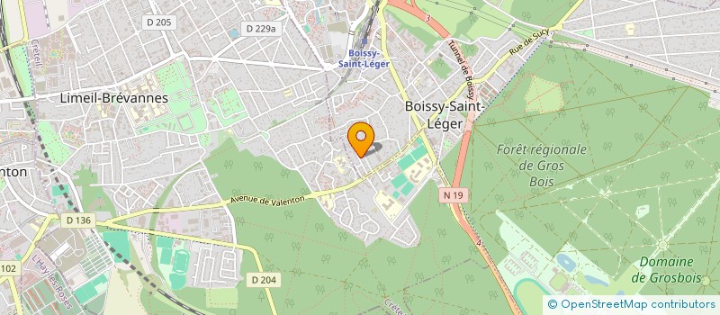 localisation de l'entreprise MONSIEUR DIDIER DUPUIS à BOISSY-SAINT-LEGER