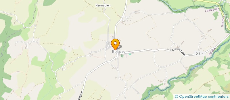 localisation de l'entreprise MONSIEUR DIDIER DUPUY  BOLAZEC