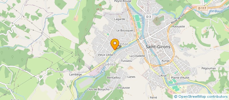 localisation de l'entreprise MONSIEUR DIDIER DURAN à SAINT-GIRONS