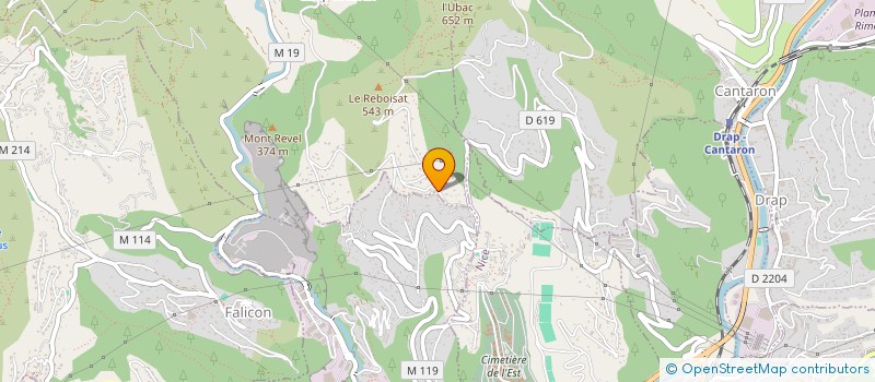 localisation de l'entreprise MONSIEUR DIDIER DURANTON  TOURRETTE-LEVENS