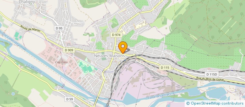 localisation de l'entreprise MONSIEUR DIDIER DURON  NEUVES-MAISONS