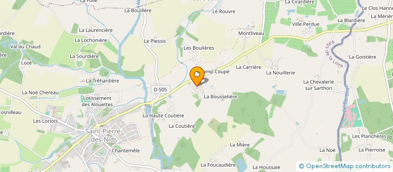 localisation de l'entreprise MONSIEUR DIDIER DURSAPT  SAINT-PIERRE-DES-NIDS