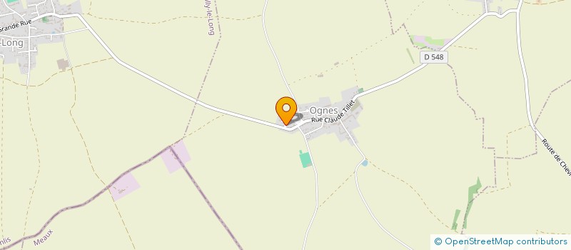 localisation de l'entreprise MONSIEUR DIDIER DUSSAUGE  OGNES