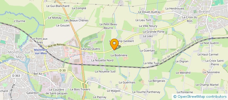 localisation de l'entreprise MONSIEUR DIDIER DUVAL à BRETEIL