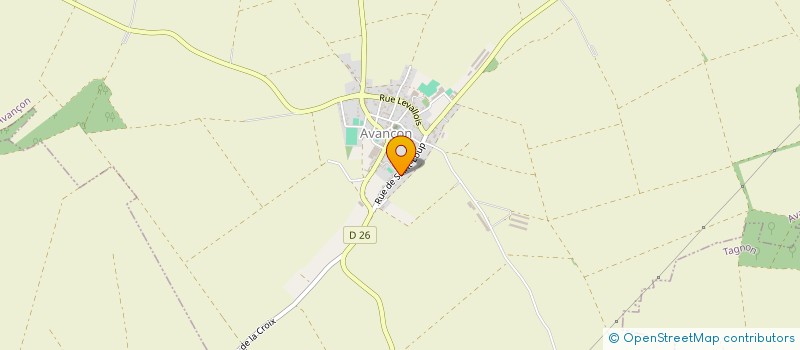 localisation de l'entreprise MONSIEUR DIDIER EHRHARD  AVANCON