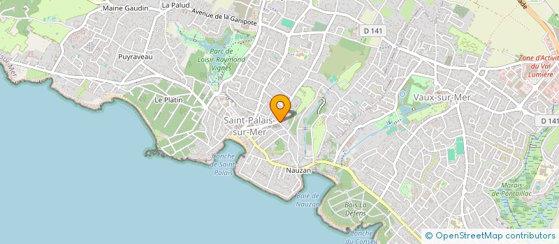 localisation de l'entreprise MONSIEUR DIDIER ELIAS  SAINT-PALAIS-SUR-MER