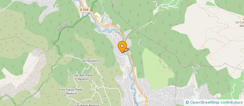 localisation de l'entreprise MONSIEUR DIDIER ELLENA  SOLLIES-TOUCAS