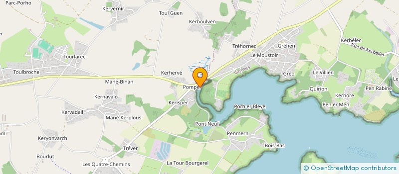 localisation de l'entreprise MONSIEUR DIDIER EMEREAU  BADEN