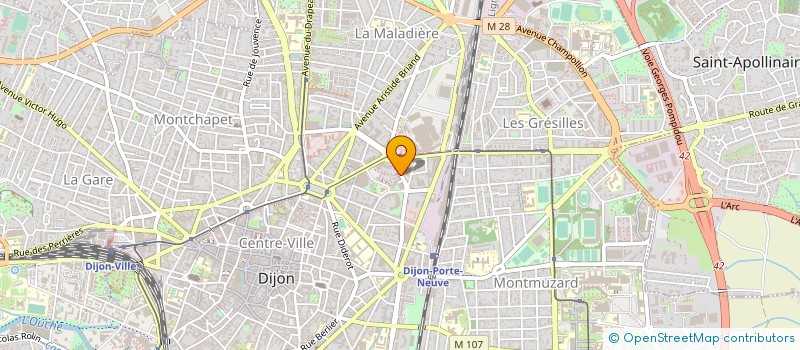 localisation de l'entreprise MONSIEUR DIDIER EMMANUEL RODRIGUEZ à DIJON