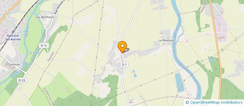 localisation de l'entreprise MONSIEUR DIDIER ENAULT à CENON-SUR-VIENNE