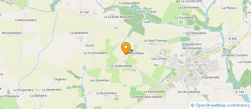 localisation de l'entreprise MONSIEUR DIDIER ERNOUX à SAINT-PIERRE-DES-NIDS