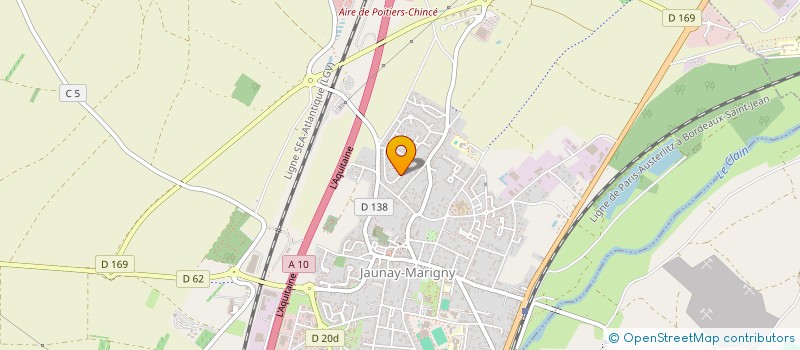 localisation de l'entreprise MONSIEUR DIDIER ESCANDE  JAUNAY-MARIGNY