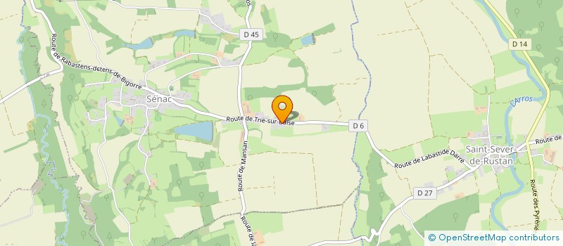 localisation de l'entreprise MONSIEUR DIDIER ESPENAN  SENAC