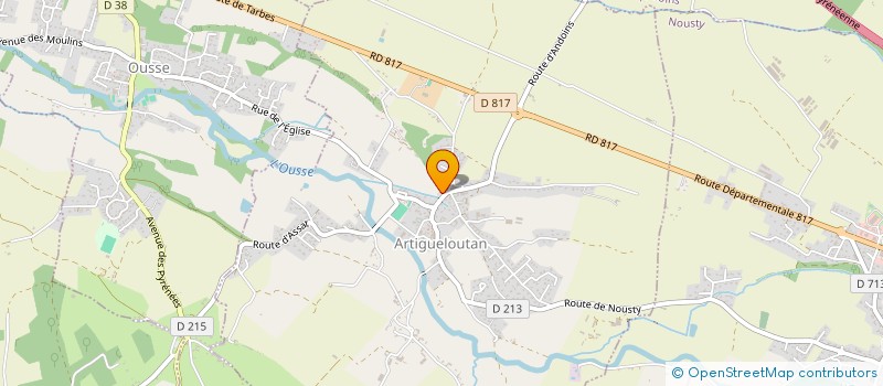 localisation de l'entreprise MONSIEUR DIDIER ESQUERRE  SOUMOULOU