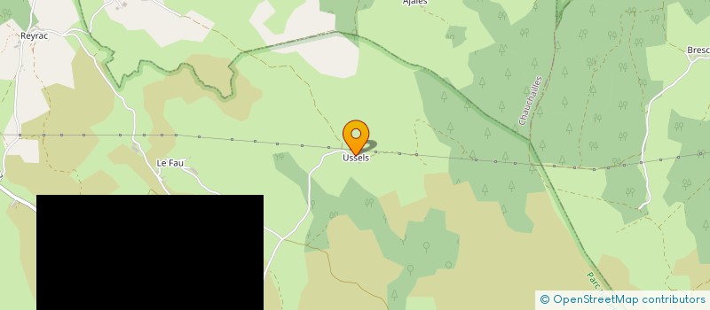 localisation de l'entreprise MONSIEUR DIDIER ESTEVENON  NOALHAC