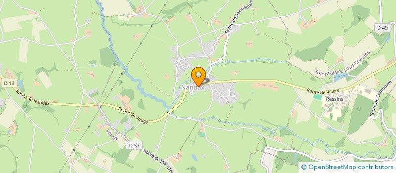 localisation de l'entreprise MONSIEUR DIDIER ET ANDREE NEE PERACHE  NANDAX