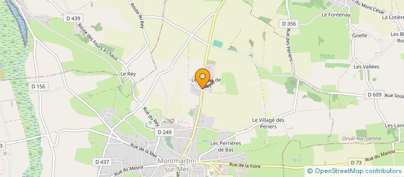 localisation de l'entreprise MONSIEUR DIDIER EVARISTE à MONTMARTIN-SUR-MER