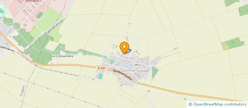 localisation de l'entreprise MONSIEUR DIDIER EVRARD  SOMME-SUIPPE