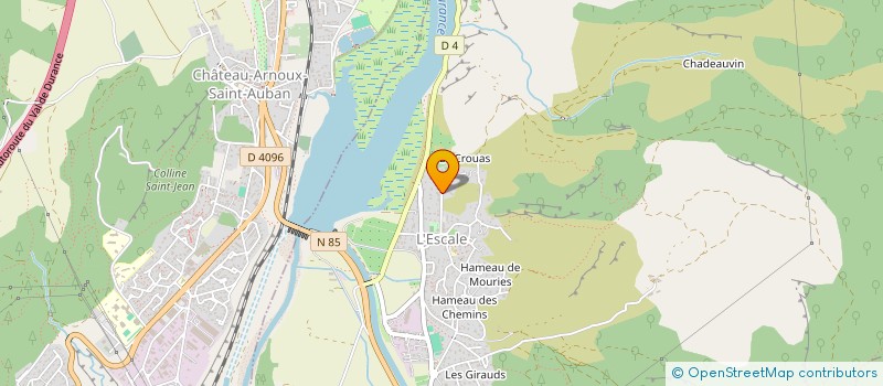 localisation de l'entreprise MONSIEUR DIDIER FALIGAND  L'ESCALE