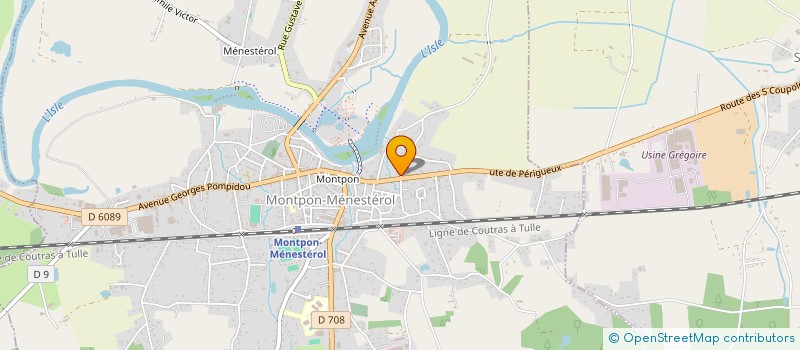 localisation de l'entreprise MONSIEUR DIDIER FARGEAU  MONTPON-MENESTEROL