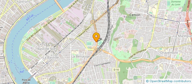 localisation de l'entreprise MONSIEUR DIDIER FAUCHE  BORDEAUX