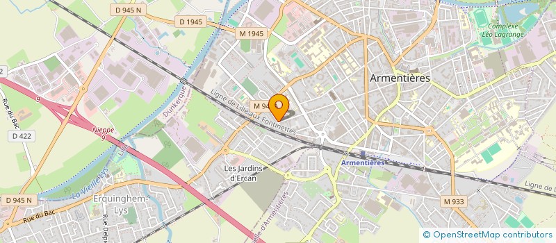 localisation de l'entreprise MONSIEUR DIDIER FAUCONNIER à ARMENTIERES