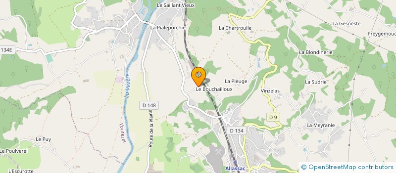 localisation de l'entreprise MONSIEUR DIDIER FAURIE  SAINT-VIANCE