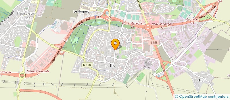 localisation de l'entreprise MONSIEUR DIDIER FAVRE-BULLE  IFS