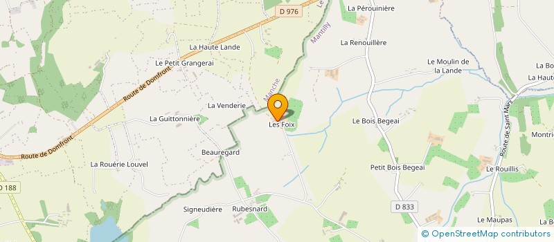 localisation de l'entreprise MONSIEUR DIDIER FAVRIS à MANTILLY