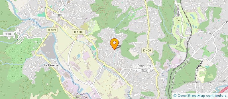 localisation de l'entreprise MONSIEUR DIDIER FEIX  LA ROQUETTE-SUR-SIAGNE