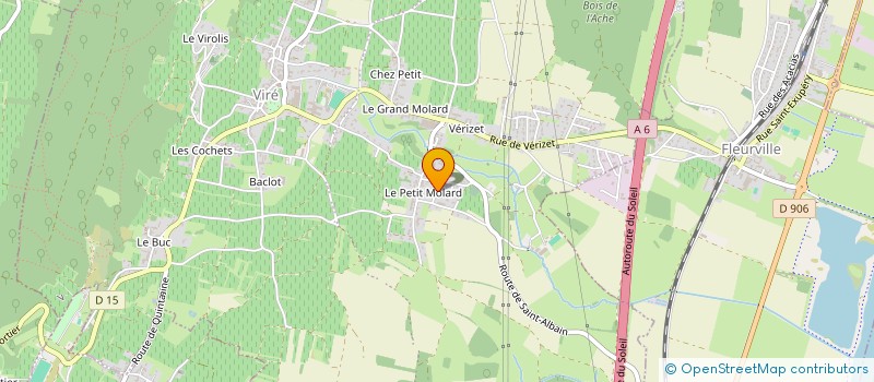 localisation de l'entreprise MONSIEUR DIDIER FELLMANN  VIRE