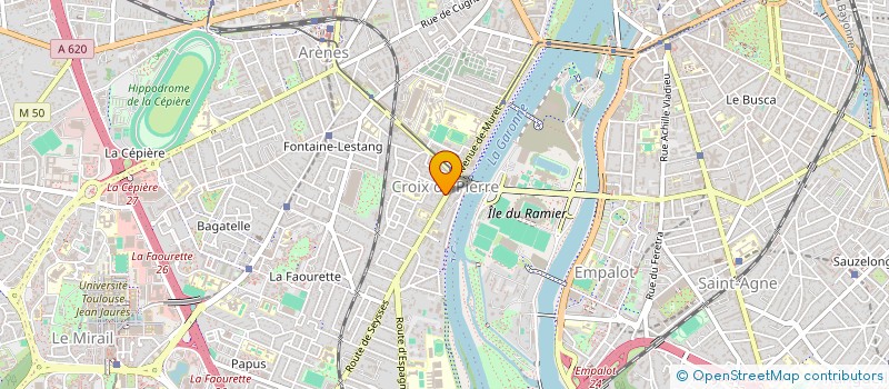 localisation de l'entreprise MONSIEUR DIDIER FENAILLE à TOULOUSE