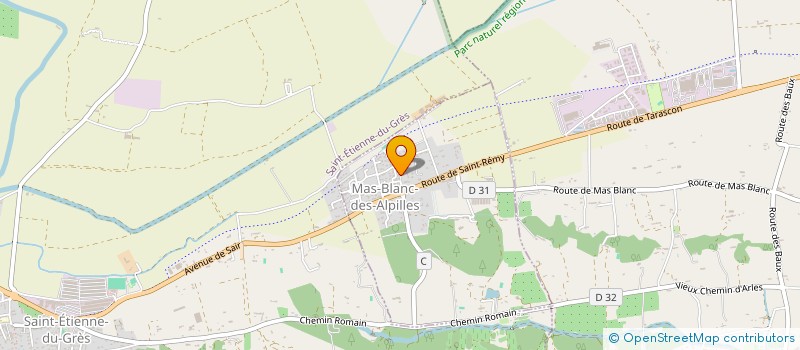 localisation de l'entreprise MONSIEUR DIDIER FERAUD  MAS-BLANC-DES-ALPILLES