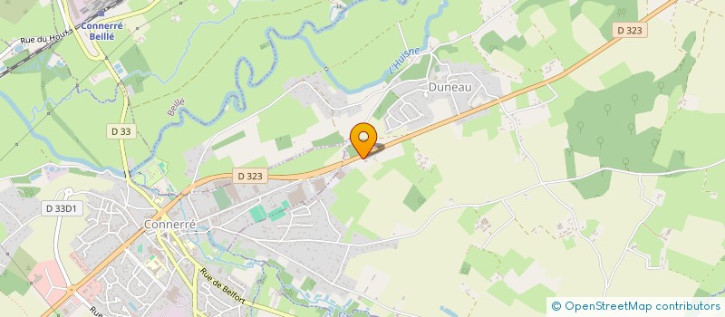 localisation de l'entreprise MONSIEUR DIDIER FERRAND  TUFFE-VAL-DE-LA-CHERONNE