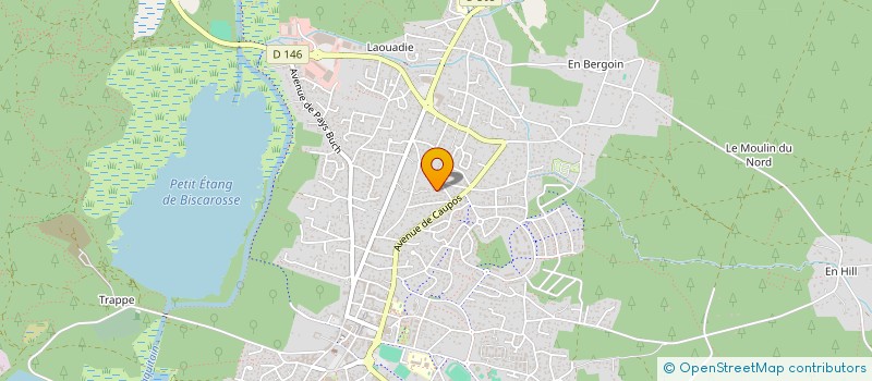 localisation de l'entreprise MONSIEUR DIDIER FERRARI  BISCARROSSE