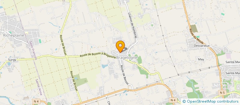 localisation de l'entreprise MONSIEUR DIDIER FERTON  SAINT-FRANCOIS