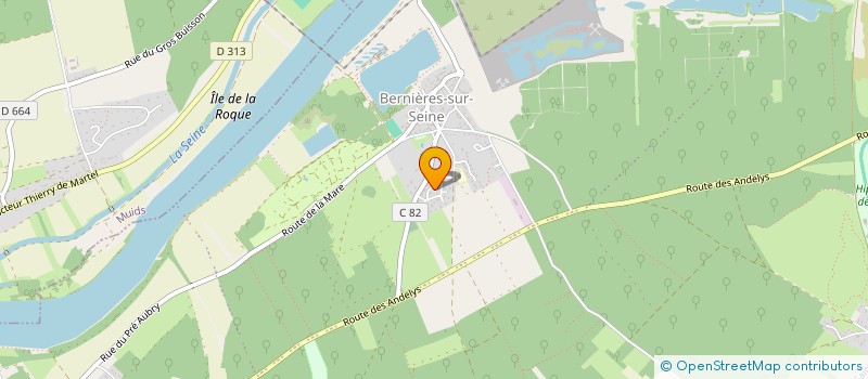 localisation de l'entreprise MONSIEUR DIDIER FEUILLET  BOUAFLES