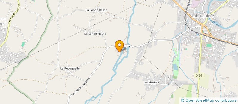 localisation de l'entreprise MONSIEUR DIDIER FEVRIER  LABRUGUIERE