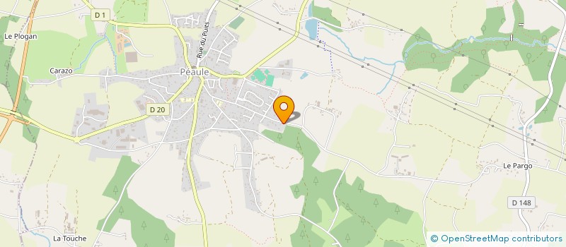 localisation de l'entreprise MONSIEUR DIDIER FLEURY  PEAULE