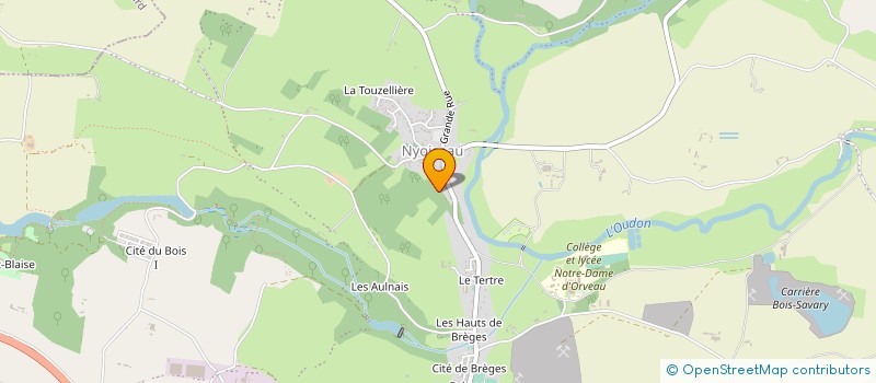 localisation de l'entreprise MONSIEUR DIDIER FOIN à SEGRE-EN-ANJOU BLEU