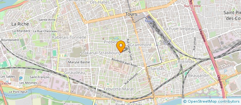 localisation de l'entreprise MONSIEUR DIDIER FONTAINE  TOURS