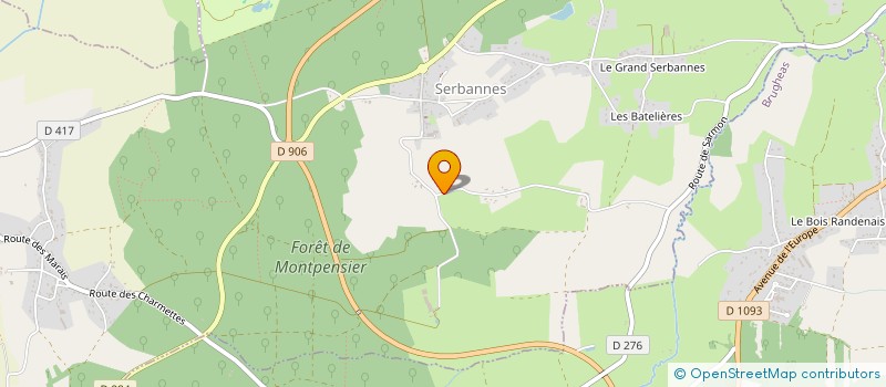 localisation de l'entreprise MONSIEUR DIDIER FONTENIAUD à SERBANNES