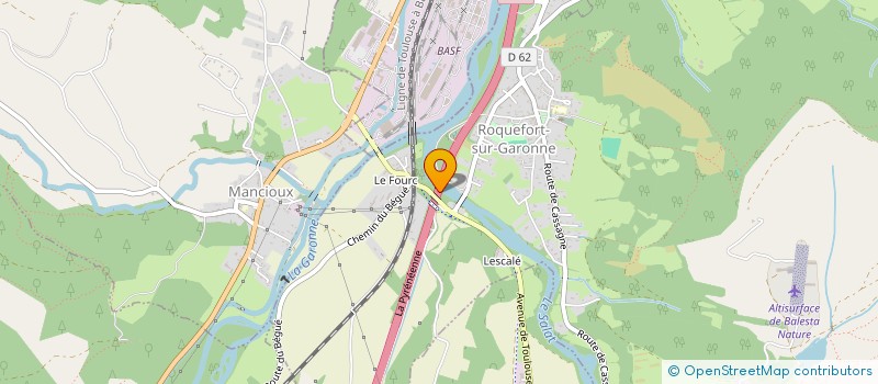 localisation de l'entreprise MONSIEUR DIDIER FORCADA à ROQUEFORT-SUR-GARONNE