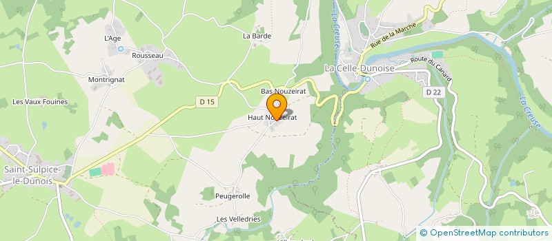 localisation de l'entreprise MONSIEUR DIDIER FOUASSIER  SAINT-SULPICE-LE-DUNOIS