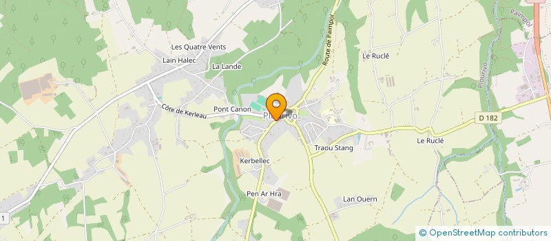 localisation de l'entreprise MONSIEUR DIDIER FOUCHE  PLOURIVO