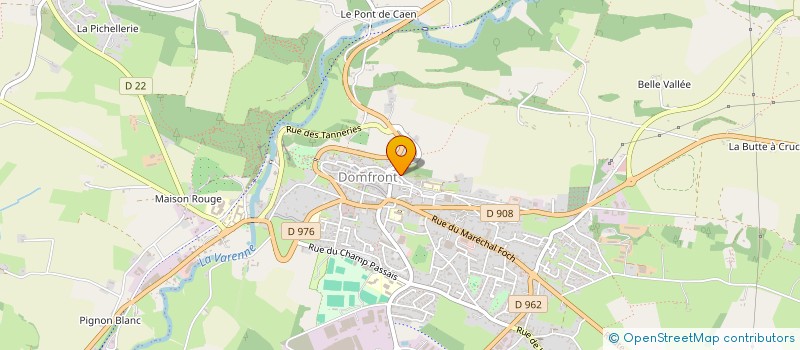 localisation de l'entreprise MONSIEUR DIDIER FOUCHER à DOMFRONT-EN-POIRAIE